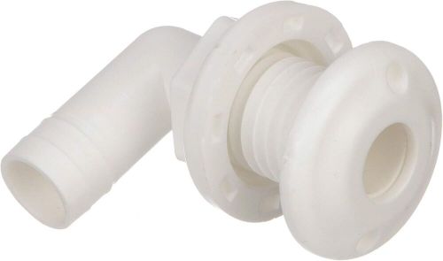 Seachoice 90-Degree Thru Hull Fitting One Size, White, US $15.37, image 3