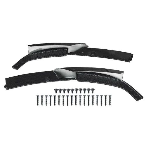 For BMW F30 F31 3 Series M Sport 2012-2018 Carbon Look Front Bumper Splitter Lip, US $54.99, image 3