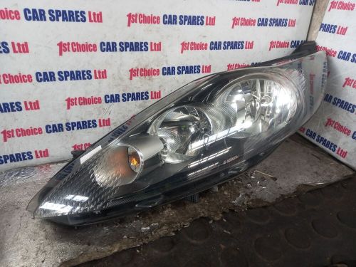 Ford Fiesta mk7 2009 PASSENGER SIDE BLACK INSERT HEAD LIGHT HEAD LAMP, US $, image 4