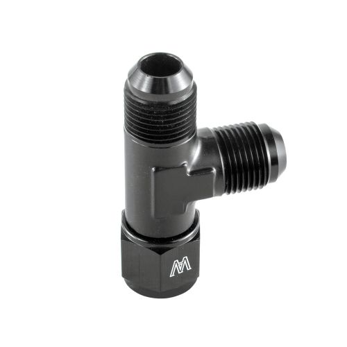 6x10an t  swivel on run male female an flare 10/10/10 junction aluminum