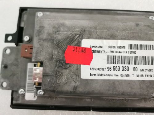 Citroen c4 ii grand picasso navi onboard monitor monitor display-