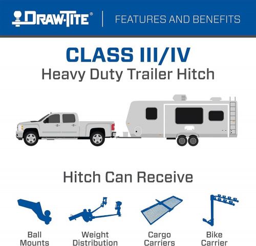 Draw-Tite 75725 Max-Frame Receiver, 2" , Black, US $234.99, image 5