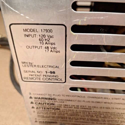 Club Car PowerDrive Battery Charger 48v 48 Volt 17AMP Golf Cart, US $200.00, image 8