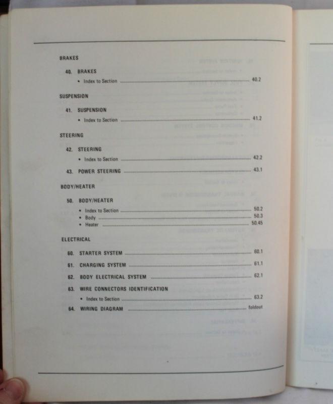 HONDA ACCORD 1980 SERVICE MANUAL - 1980 HONDA ACCORD REPAIR MANUAL-ORIGINAL, US $17.99, image 5