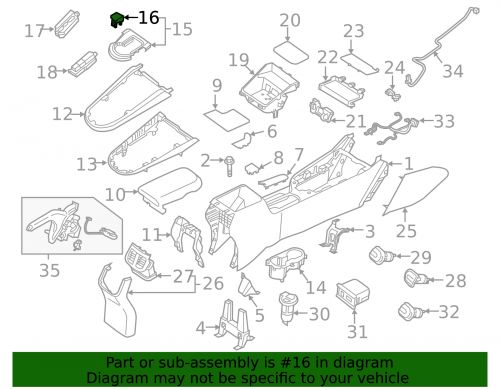 Genuine Kia Shift Panel Cover 84658-M7000, US $30.46, image 2