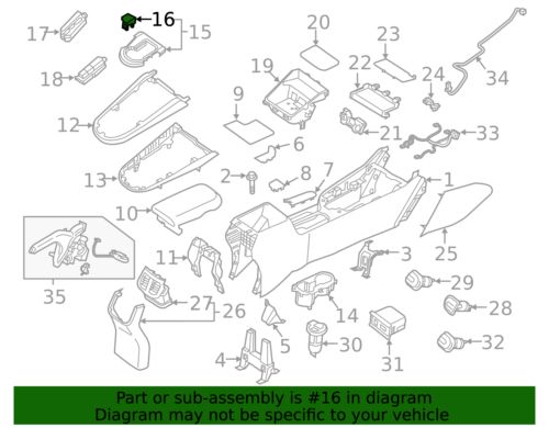 Genuine Kia Shift Panel Cover 84658-M7000, US $30.46, image 4