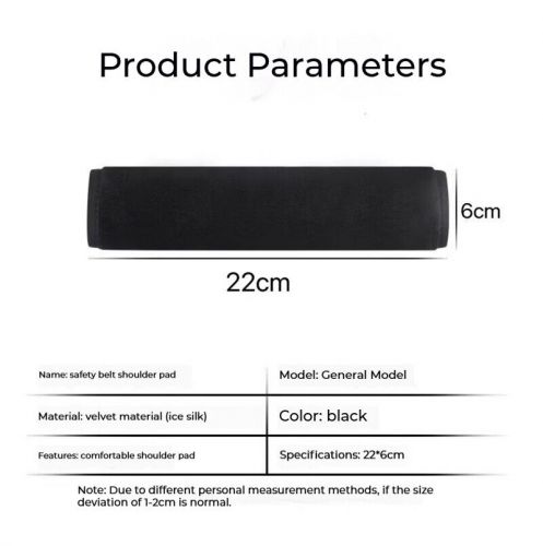 2Pcs Car Seat Belt Shoulder Covers Cute Black Pochacco Soft Shoulder Pads 22CM, US $15.99, image 2