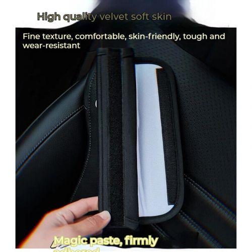 2Pcs Car Seat Belt Shoulder Covers Cute Black Pochacco Soft Shoulder Pads 22CM, US $15.99, image 3