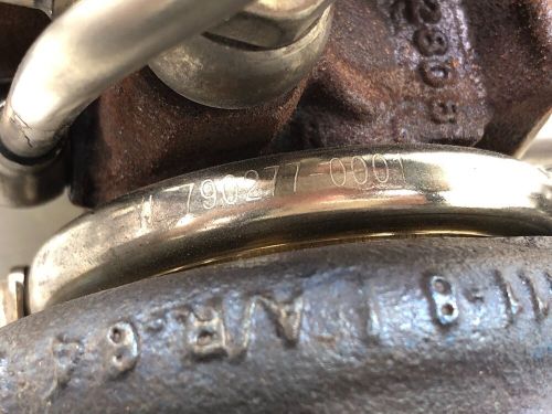 2016-2019 BMW 750i G12 4.4L RIGHT PASSENGER TURBO CHARGER TURBO ASSEMBLY OEM 31K, US $499.99, image 7