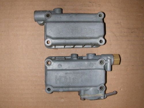 HOLLEY CARBURETOR 4150/4160 FUEL BOWLS - SIDE FUEL INLET - FRONT & REAR SET, US $47.99, image 11