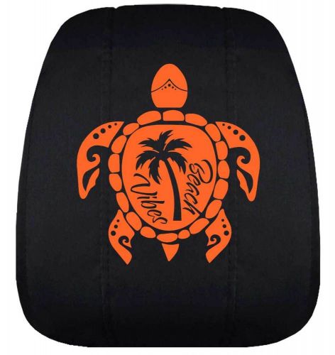 2 Custom fit Headrest covers w/ a nice turtle &palm tree fits Jeep wrangler, US $28.99, image 10