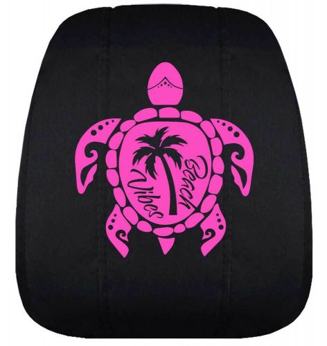 2 Custom fit Headrest covers w/ a nice turtle &palm tree fits Jeep wrangler, US $28.99, image 14