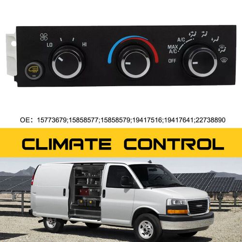 AC Heater Climate Control Module 599-294 For Chevrolet Express GMC Savana G, US $69.99, image 5
