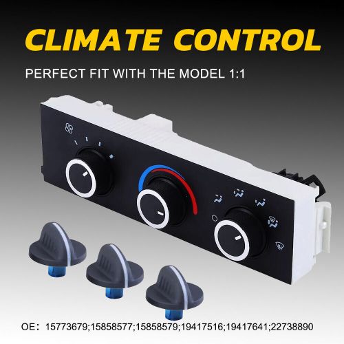 AC Heater Climate Control Module 599-294 For Chevrolet Express GMC Savana G, US $69.99, image 10