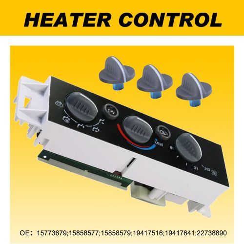 AC Heater Climate Control Module 599-294 For Chevrolet Express GMC Savana G, US $69.99, image 11