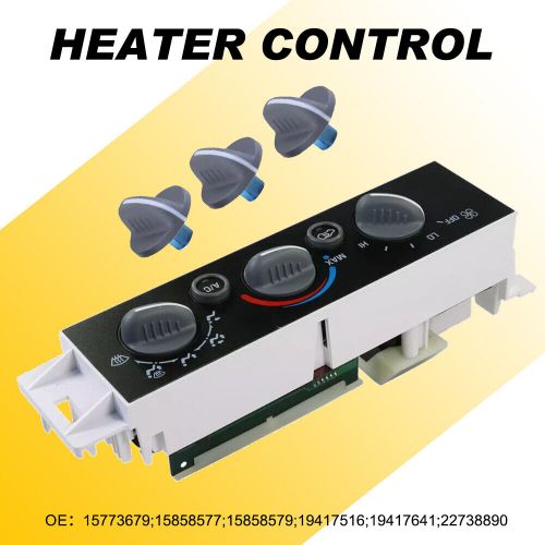 AC Heater Climate Control Module 599-294 For Chevrolet Express GMC Savana G, US $69.99, image 12