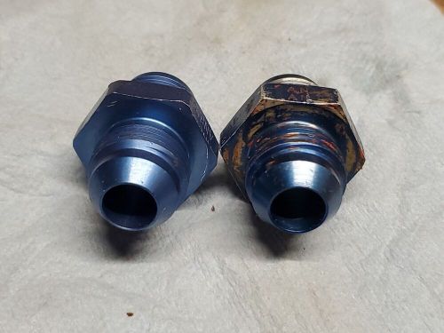 AN815 fittings, 8AN Union, Nipple, Fuel, Oil, Hydraulic, Qty:2, LOT# 10, US $8.00, image 3