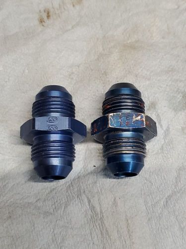 AN815 fittings, 8AN Union, Nipple, Fuel, Oil, Hydraulic, Qty:2, LOT# 10, US $8.00, image 4