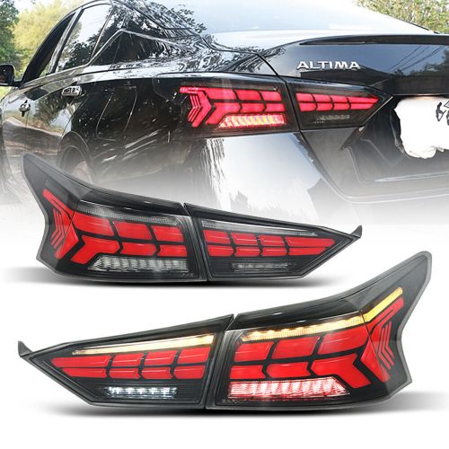 Pair LED Tail Lights Fit For Nissan Altima 2019-2024 SR SV Rear Lamps Animation, US $279.00, image 9