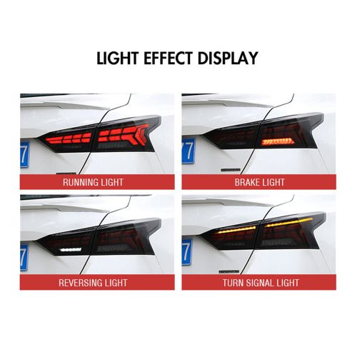 Pair LED Tail Lights Fit For Nissan Altima 2019-2024 SR SV Rear Lamps Animation, US $279.00, image 13