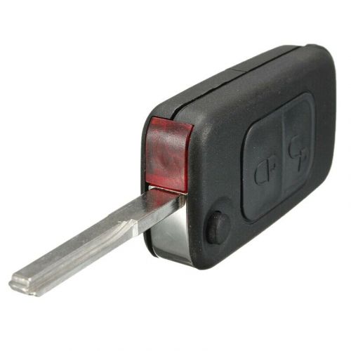 2 button turn remote control key box hu64 blade fob for merced2168-
