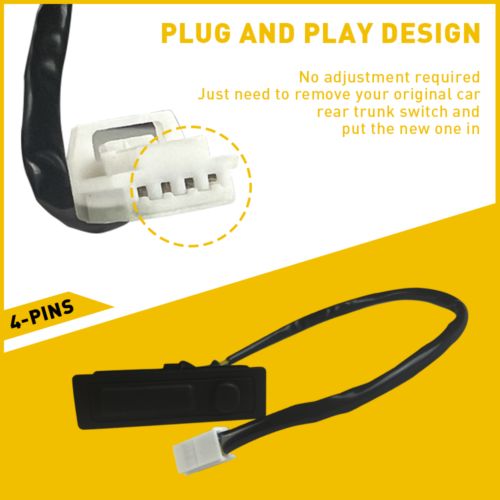 25380-3JA0A Fit 2013-19 Nissan Pathfinder Tailgate Release Button Trunk Switch, US $18.76, image 22