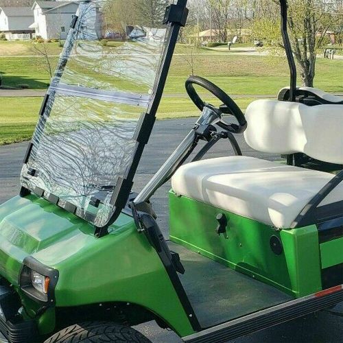 Golf Cart Fold Down Clear Windshield Windscreen For Club Car DS 2000.5-Up, US $68.65, image 5
