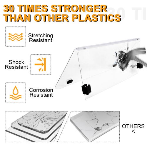 Golf Cart Fold Down Clear Windshield Windscreen For Club Car DS 2000.5-Up, US $68.65, image 13