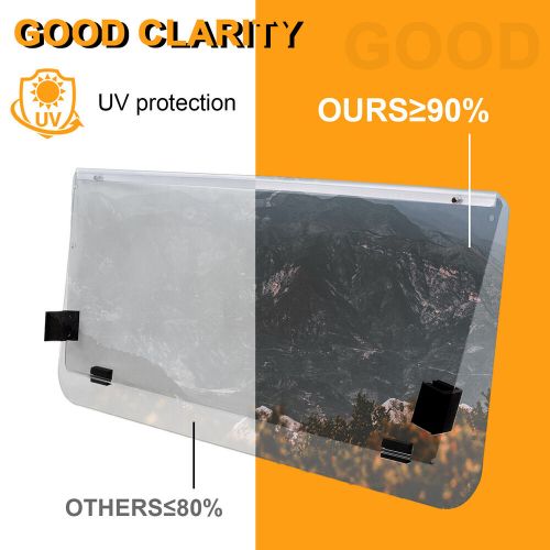 Golf Cart Fold Down Clear Windshield Windscreen For Club Car DS 2000.5-Up, US $68.65, image 16