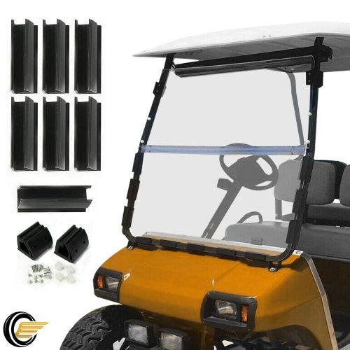 Golf Cart Fold Down Clear Windshield Windscreen For Club Car DS 2000.5-Up, US $68.65, image 18