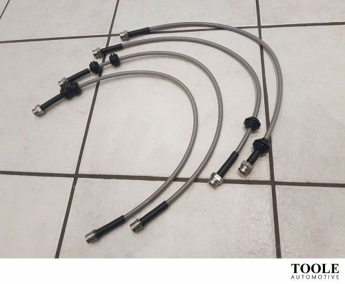 Maserati 4200 Coupe Spyder Stainless Steel Braided Brake Hoses (M138) 02-07, US $, image 3