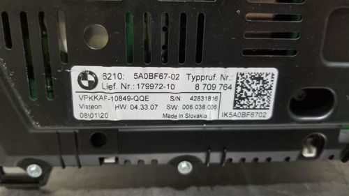 20 2020 BMW M235i OEM SPEEDOMETER GAUGE CLUSTER 62105A0BF67, US $255.00, image 2