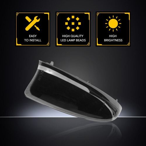 2PCS Flowing LED White/Amber Switchback Side Mirror for Lights 03-07 Ford F250, US $31.19, image 2