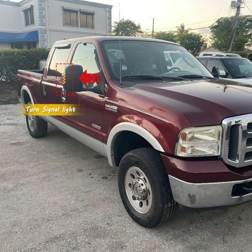 2PCS Flowing LED White/Amber Switchback Side Mirror for Lights 03-07 Ford F250, US $31.19, image 6