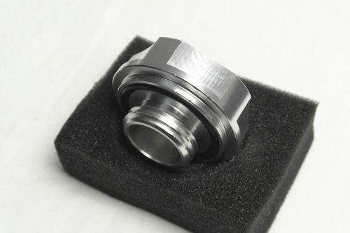 Jdm nismo silver aluminum car engine oil filler cap tank cover fit for nissan
