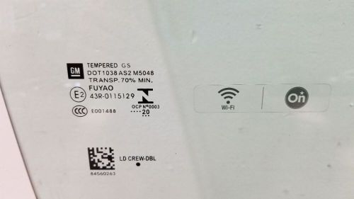 20 GMC SIERRA DENALI 1500 DOOR WINDOW GLASS FRONT LEFT DRIVER CREW CAB, US $175.00, image 11