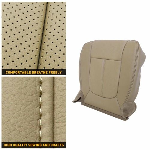 Driver Bottom Perfitated Seat Leather Tan fit Cover F250 fitd Lariat 2011-16 USA, US $41.99, image 2