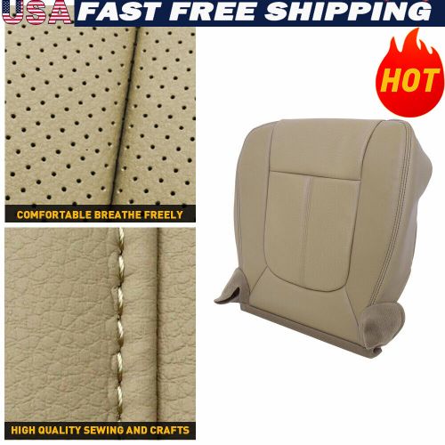Driver Bottom Perfitated Seat Leather Tan fit Cover F250 fitd Lariat 2011-16 USA, US $41.99, image 12
