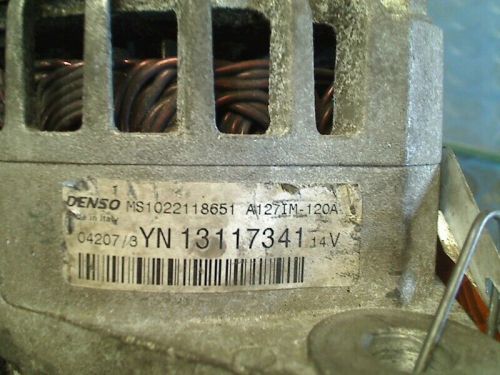 ALTERNATOR ALTERNATOR VAUXHALL ASTRA H SW (L35) 2006 YN13117341-, US $, image 3