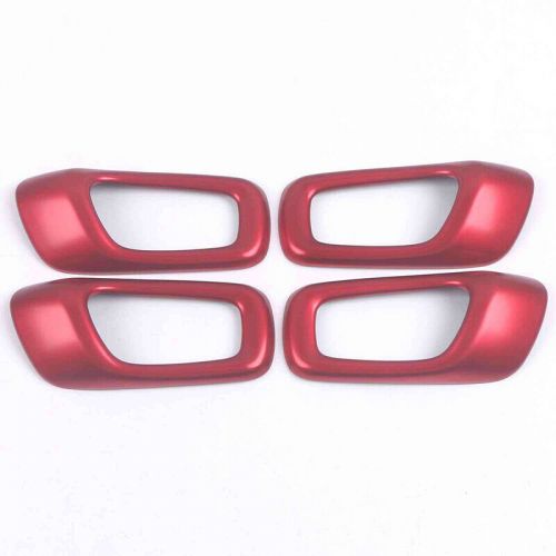 For acura integra 2023 2024 matte red style interior door handle cover trim 4pcs