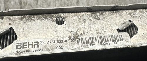 09-12 MERCEDES GL350 X164 WATER COOLANT RADIATOR A1645001704, US $140.99, image 8