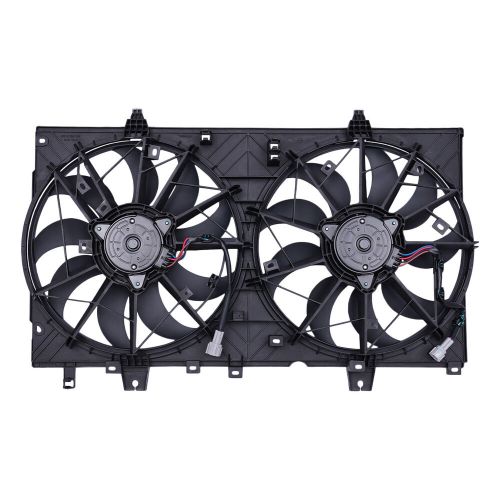 Dual Radiator Cooling Fan Assembly for NISSAN ROGUE 2014-2019 X-Trail 2015 16 17, US $63.84, image 2