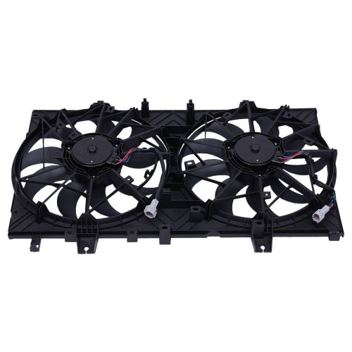 Dual Radiator Cooling Fan Assembly for NISSAN ROGUE 2014-2019 X-Trail 2015 16 17, US $63.84, image 4