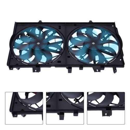 Dual Radiator Cooling Fan Assembly for NISSAN ROGUE 2014-2019 X-Trail 2015 16 17, US $63.84, image 12