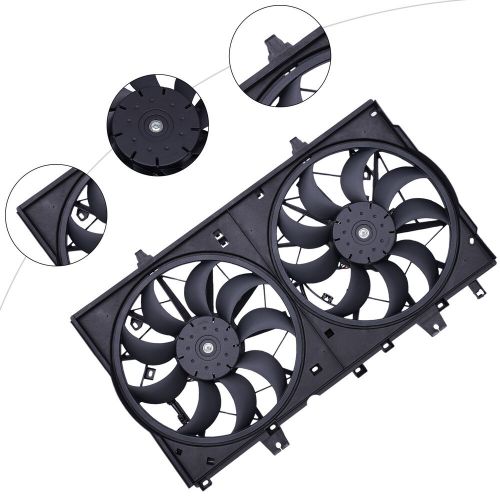 Dual Radiator Cooling Fan Assembly for NISSAN ROGUE 2014-2019 X-Trail 2015 16 17, US $63.84, image 14