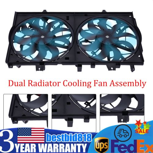 Dual Radiator Cooling Fan Assembly for NISSAN ROGUE 2014-2019 X-Trail 2015 16 17, US $63.84, image 17