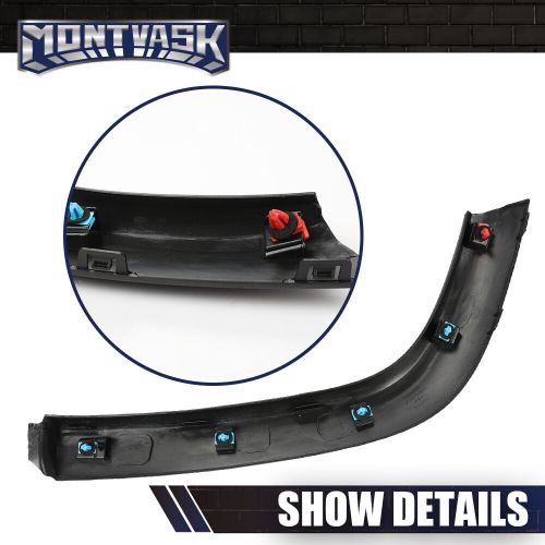 Fit For 17-22 Jeep Compass Rear Left Wheel Opening Molding Fender Flare Black, US $23.30, image 5
