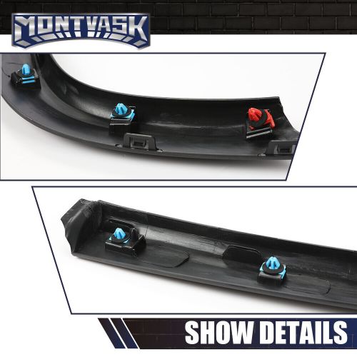 Fit For 17-22 Jeep Compass Rear Left Wheel Opening Molding Fender Flare Black, US $23.30, image 7