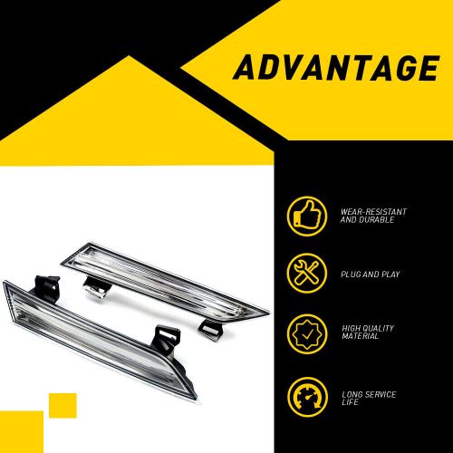 2X Left+Right Headlight Reflector Panels Clear Lens For 2009-2014 Nissan Murano, US $46.99, image 8