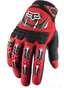  red cycling dirt bike mountain bicycle full finger motorcycle gloves m